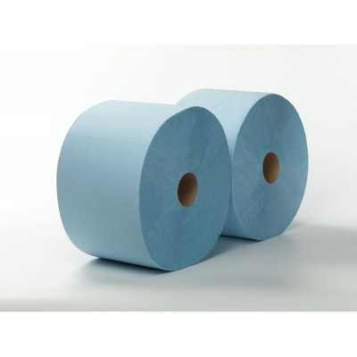 Uierpapier 3-laags 1000 vel blauw