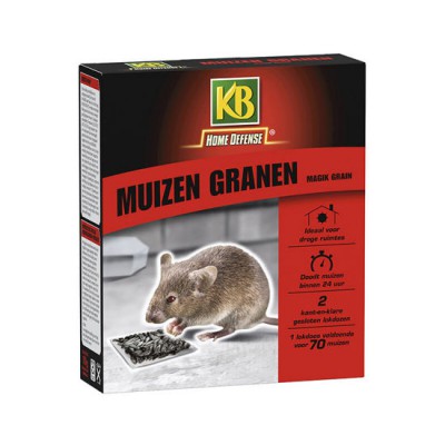 KB Muizen granen kant-en-klare lokdoos (2st)